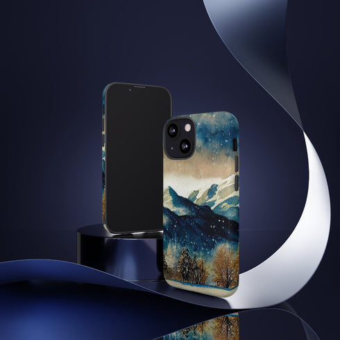 Snowy Colorado Rocky Mountains - Impact Resistant Phone Case